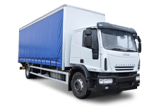 Car Hire Tewkesbury - 18 Tonne Curtain Side Truck - Truck hire Tewkesbury