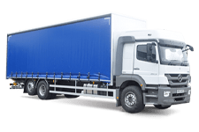 Car Hire Tewkesbury - 26 Tonne Curtain Side Truck - Truck hire Tewkesbury