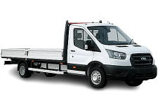 Car Hire Tewkesbury - Ford Transit Dropside Van - Van hire Tewkesbury