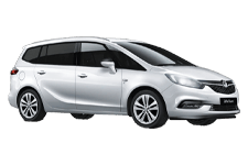 Car Hire Tewkesbury - Vauxhall Zafira 7-Seater - Minibus hire Tewkesbury